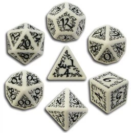Zestaw uniwersalnych kości do gier Q-Workshop 7 szt (5907814951168)