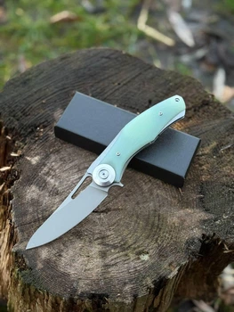 Складной нож Mangust D2 mint green 21.5 см