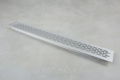 Вентиляционная решетка GTV 480х60 мм алюминий