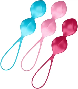 Набор вагинальных шариков Satisfyer V Balls 3.4 см Разноцветный (4049369016518)