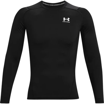 Лонгслів компресійний Under Armour HEATGEAR LONG SLEEVE чорний 3XL 1361524-001