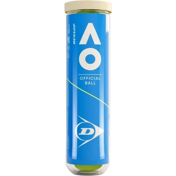 Набор мячей для тенниса Dunlop AUSTRALIAN OPEN 4B желтый (4 штуки) 601602