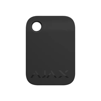 Бесконтактный брелок управления охраной Ajax Tag black (100pcs)