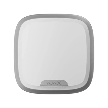 Беспроводная сирена Ajax Superior StreetSiren Plus Jeweller white с защитой от саботажа для улицы