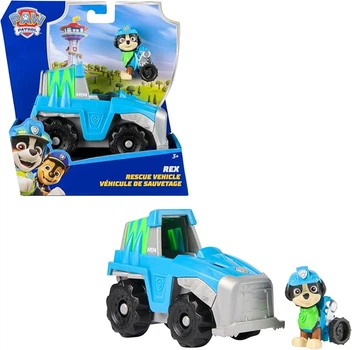 Щенячий патруль спасательный дино автомобиль Рекса Paw Patrol Rex's Dinosaur Rescue Vehicle Spin Master (6071216)