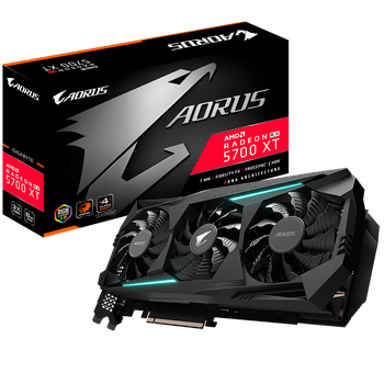 Відеокарта AMD Radeon RX 5700 XT 8GB Gigabyte Aorus (GV-R57XTAORUS-8GD) Б/В