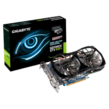 Відеокарта GeForce GTX 650 Ti 2GB Gigabyte OC (GV-N65TOC-2GI) Б/В