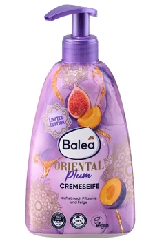 Рідке крем-мило для рук Balea Oriental Plum в дозаторі слива та інжир 500мл 4066447863222