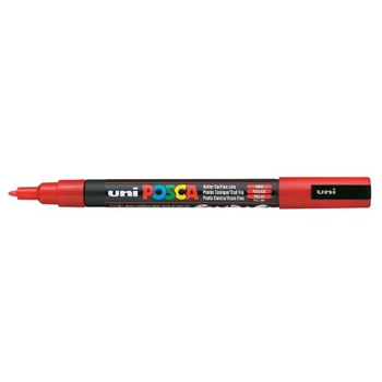 Маркер uni POSCA 0.9-1.3мм, червоний