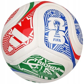 Футбольний м'яч Adidas Trinda World Cup 2026 Club JD8028, Білий, Розмір (EU) — 5