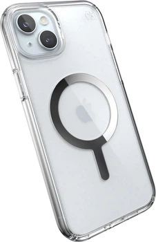 Чехол противоударный Speck Presidio Clear Case MagSafe для Apple Iphone 14 Plus/15 Plus Прозорий 150565-3240