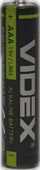 Батарейка Videx Alkaline R-3(AAA) мини-пальчик