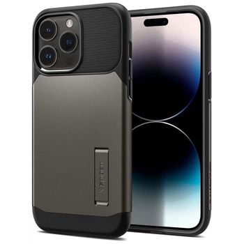 Чохол Spigen Slim Armor with MagFit для Apple iPhone 14 Pro Max (ACS04646) Gunmetal