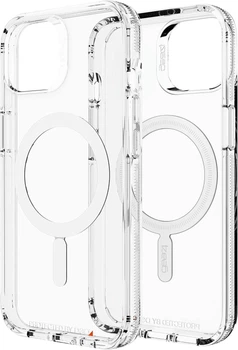Чохол Zagg Gear4 Crystal Palace Snap with Magsafe для Apple iPhone 13 (702008367 / 702008791) Clear