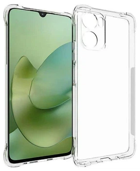 Чохол WXD на Motorola G06 / чохол для смартфона з посиленими кутами / (прозорий)