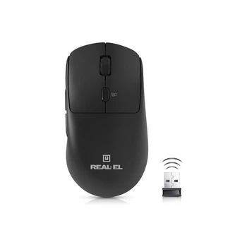 Мышка REAL-EL RM-355W Wireless Black (EL123200054) (341898)