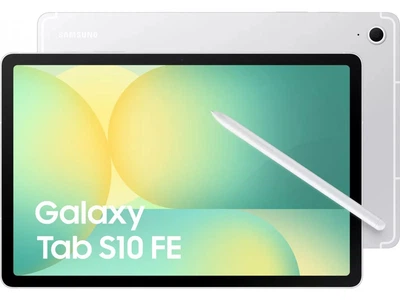 Планшет Samsung Galaxy Tab S10 FE 5G 12/256GB Silver (SM-X526BZSP) Seller Refurbished