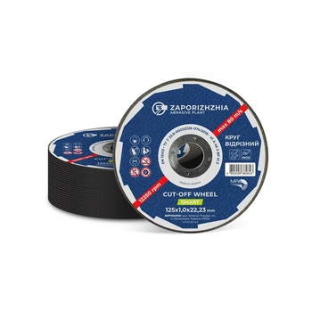 Круг отрезной по металлу ЗАК Smart F46 125*1,0*22,23 мм