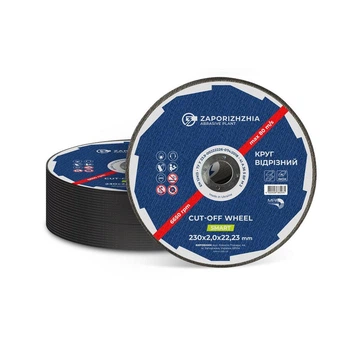 Круг отрезной по металлу ЗАК Smart F24 230*2,0*22,23 мм