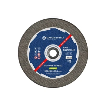 Круг отрезной по металлу ЗАК Smart F24 300*3,0*25,4 мм