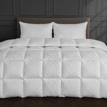 Ковдра пухова MirSon №1501 Ferrero White 100% пух Premium 140x205 см Демі (2200011169224)