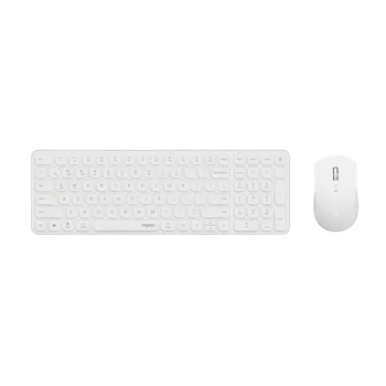 Комплект (клавиатура, мышь) RAPOO 9350S White