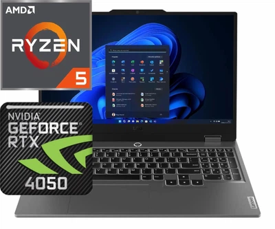 Ноутбук (2025) для геймінгу Lenovo LOQ 15 Ryzen 5-7235HS/ 16GB / 1TB/ RTX4050 / 15,6" 144Hz
