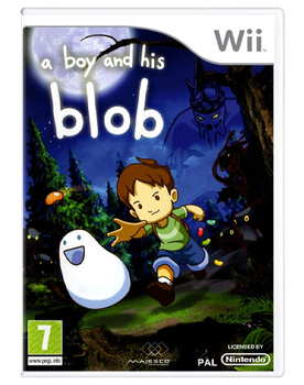 Игра Nintendo Wii A Boy and His Blob Europe Английская Версия Б/У