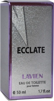 Туалетна вода для жінок EVA cosmetics Аромати світу Ecclate lavien 50 мл (04370100403) (4820107593450)