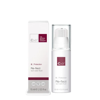 Сонцезахисний крем для обличчя BDR Re-flect 15 ml (SPF 30)