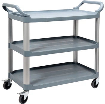 Візок Yato YG-09100 для офіціантів 3-ярусний (5906083006296)