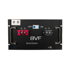 Акумулятор LiFePo4 (Літій-залізо-фосфатні) BVF 25.6V 200Ah BMS з Bluetooth