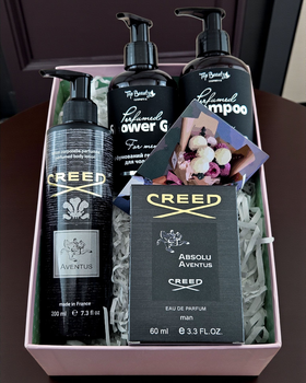 Подарочный набор косметики No Brand в стиле CREED Absolu Aventus 4 в 1