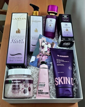 Подарочный набор косметики No Brand в стиле Lanvіn Eclat d`Arpege 5 в 1