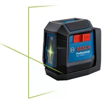 Нівелір лазерний Bosch Professional GLL 12-22 G до 12м 0.3мм/м зелений промінь чохол 0.35кг