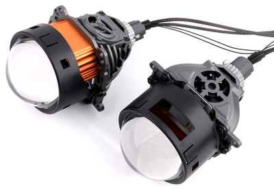 Автомобільні LED (світлодіодні) лінзи AMS ULTIMATE U13 3.0 F/R (комплект)