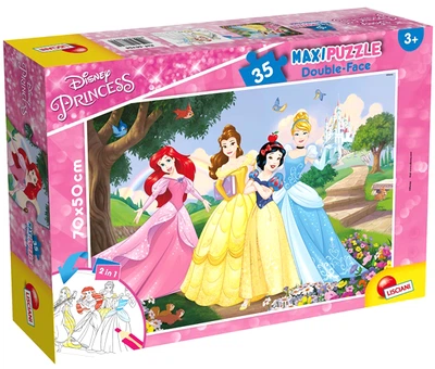 Puzzle Lisciani Df Supermaxi Księżniczki 35 elementów (8008324066704)