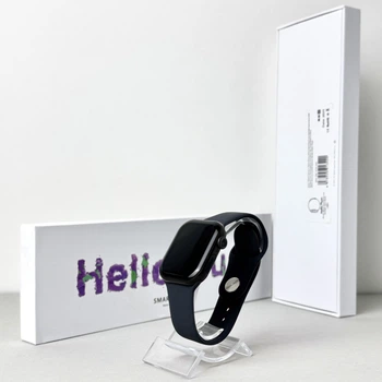 Умные часы Smart H16 Mini 42mm Черные смарт-браслет для здоровья и фитнеса трекер активности (582288)