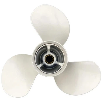 Гвинт алюмінієвий Polastorm Yanta 11-1/4×14 трилопатевий для двигунів Yamaha 25-60 к.с. (69W-45958-00-00)