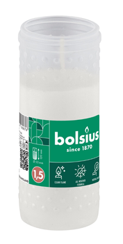 Wkład do zniczy parafinowy Bolsius RP15 34h 1 szt (8717847189011)