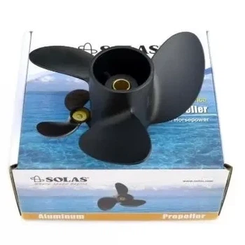 Гребной винт Solas Amita 9.25″ 3 лопасти для моторов Yamaha Honda Parsun мощностью до 20 л.с. (3111-093-08)