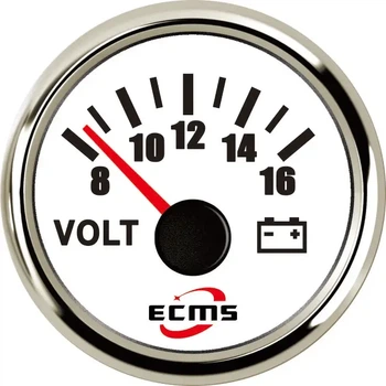 Вольтметр PMV2-WS-8-16 белый 55 мм 9-32 VDC (PMV2-WS-8-16)