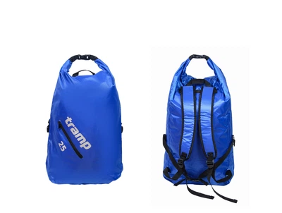 Герморюкзак TRAMP PVC Diamond Ripstop синій 25л компактний (UTRA-256)