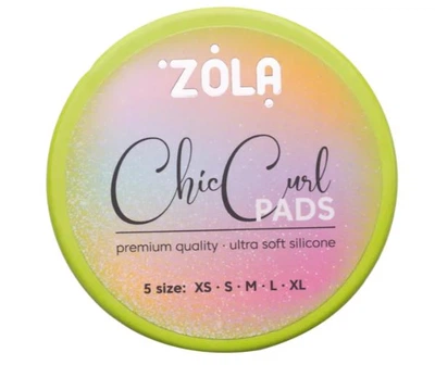 Валики для ламинирования ресниц ZOLA Chic Curl (XS, S, M, L, XL) 5 пар