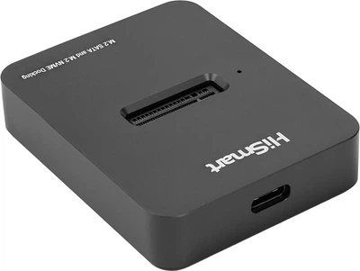 Stacja dokująca PowerPlant M.2 SATA/NVME, USB-A, USB-C (HC380596)