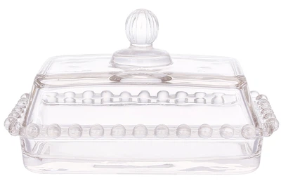 Масленка стеклянная Bauble 16.8*10.5*9.5см
