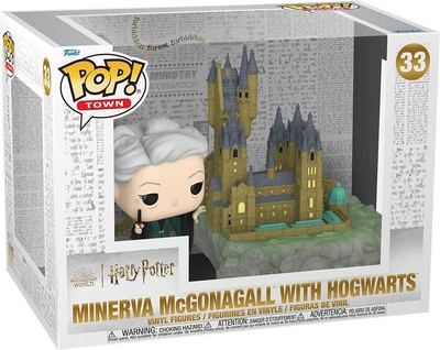 Коллекционный набор Funko Pop Гарри Поттер Минерва Макгонагалл с замком Хогвартс (65655)