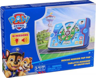 Щенячий патруль Інтерактивний планшет Райдера зі світлом і звуками Spin Master Paw Patrol Academy Rescue Mission Pup Pad (6073009)
