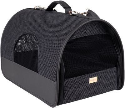 Torba transportowa dla psów Amiplay Milano M Czarna (5907563311091)