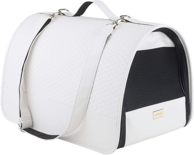 Torba transportowa dla psów Amiplay New York L Biała (5907563250673)